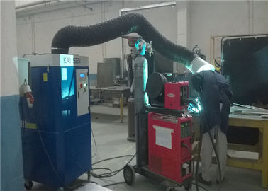 Unité de soudure industrielle d'extraction de fumée avec le bras simple du collecteur de vapeur de φ250 millimètre pour la soudure en aluminium de plat