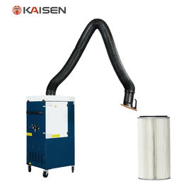 Mettez l'extracteur hors jeu mobile supérieur KZS-1.5S de vapeur pour le rassemblement de la poussière de la soudure/laser