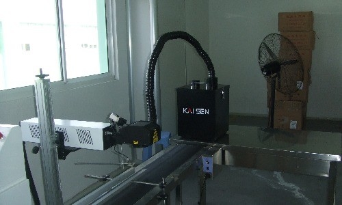 Laser marquant le collecteur de poussière de filtre de HEPA avec un/deux bras 220V 50Hz