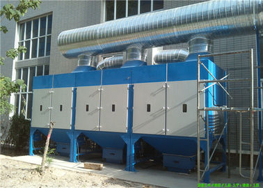 Système industriel de filtration de la poussière, équipement d'extraction de poussière de 48 filtres de PCs long