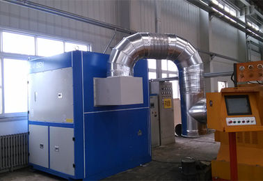 Système multiposte d'unité de ventilation de vapeur de soudure avec le filet nettoyable d'interception d'étincelle