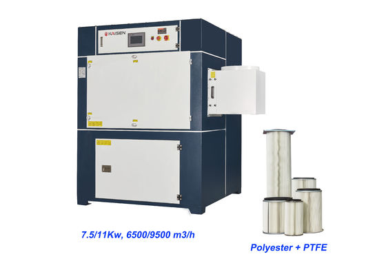 Extracteur de vapeur de soudure de filtre de polyester de la disposition 11KW
